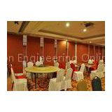 Bare Finish Folding Partition Walls , Acoustic Movable Partition For  Wedding Facility