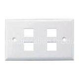 Flush Mount Wall Plates RJ45 Module Network Keystone Jack 2 / 3 / 4 / 6 Port