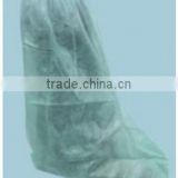 Disposable nonwoven water resistant boot cover