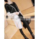 Amazing Slimming Fashion Color Combination Sweater thumbnail-2