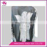 2017 Hot Sale Ladies' Fashion Silk Imitation Polyester Bordered Printed Casual Wear Sleeveless Mini Dress thumbnail-6