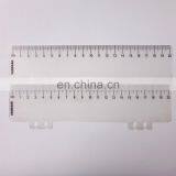 Alibaba express Hot selling custom PVC plastic ruler