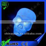 LED Plastic Glowing Shining Skull Lights for Halloween