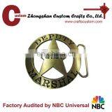 Belt Buckle Wholesaler Custom Metal Die Casting Gold Plated Belt Buckle thumbnail-3