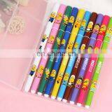 Fresh and Lovely Watercolor Cartoon Pen Gel Pen 10 Set thumbnail-1