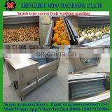 Spray Type Carrot/Lemon/Peach Fruit Washing Machine With Roller Brushes thumbnail-4