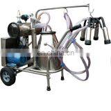 Easy Operation Portable Electric Milking Machine Singe Bucket Goat Cow Milking Machine Buffalo Milking Machine thumbnail-5