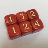 Custom OEM D4,D6,D8,D10 Kinds of Plastic Acrylic Dice/game Dice thumbnail-2