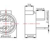 Electromagnetic Passive Buzzer Scb9630 thumbnail-3