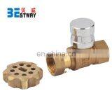 Magnetic Lockable Brass Ball Valve With Magnetic Handle thumbnail-3