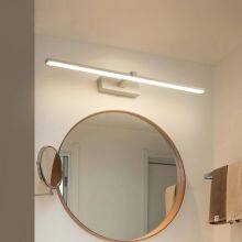 Modern Led Mirror Light For Bathroom Indoor Dressing Table Lighting Simplicity White Black Lustre Wall Lamp Kitchen Fixture Deco thumbnail-4