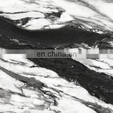 Panda White New Marble Design Internal Flooring Building Material Full Glazed Polished Porcelain Ceramic Floor Tile thumbnail-2