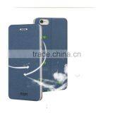 Flip Leather Case Cover for Apple I Phone 6 Plus, i6 Plus, 5.5 Inch Screen Smartphone thumbnail-1