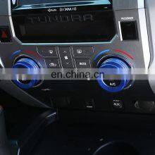 Suitable for Toyota Tantu Mid-control Air Conditioner Knob Decoration Protection Accessories Aluminum Alloy thumbnail-2