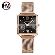 Hannah Martin HM-1082 Casual Japan Quartz Movt Watch Woman Stainless Steel Luminous Female Wristwatches Wholesale Watches