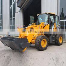 Factory Supplier New Arrival Chinese Cheap Steer Loader 2 Ton Mini Small Wheel Loader 2 Ton 3 Ton 4 Ton With CE thumbnail-3