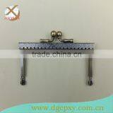 10.5*6cm Antique Grass Metal Purse Handle Bag Frame for Ladies Bag