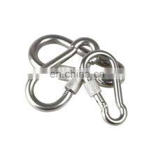 Heavy Duty Zinc Plated Snap Hook Simple Stainless Steel Safety Swivel Carabiner Snap Metal thumbnail-4
