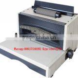 NanBo EC8702 Factory Cheapest Price Manual Punch Electric Bind Plastic Single Spiral Binding Machine thumbnail-5