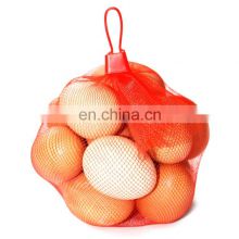 Compact Egg Food Packaging Net Plastic Food Soft Ham Buckle String Mesh Bag