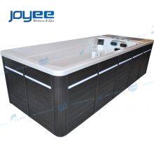 JOYEE Factory Fiberglass Acrylic Pool Swim Massage Spa Hot Tub 3 Person Exercise Swimming Pool For Sale thumbnail-3