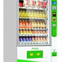 TCN ITL Paper Money Acceptor and NRI Coin Manager Vending Machine With Nayax Bank Card Reader thumbnail-3