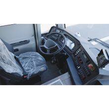 Multiple Doors 100 Passengers Airport Shuttle Feeder Bus Front Engine 14m Automatic Transmission Shuttle Bus thumbnail-4