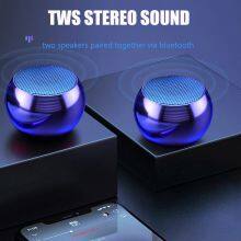 Top Seller Product In OEM/ODM Metal Small Rechargeable Active Tiny Bass Portable Wireless Mini TWS Bluetooth Speaker thumbnail-4