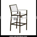 BC-123 Black & White Club Counter High Chair thumbnail-1