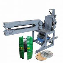 Hot Sale Easy to Operate Oil Drum Iron Barrel Cutting Equipment Chemical Barrel Recycling Machinery thumbnail-2