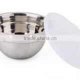 7pcs Set Stainless Steel Mixing Bowl Set With Lid thumbnail-4