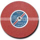 Resin bond 405mm brand cutting disc/wheel for steel