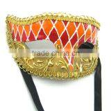 Professional Paper Scary Halloween Half Face Mask With CE Certificate for Sale Face Mask With Logo thumbnail-3