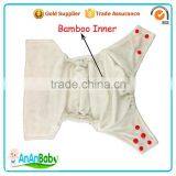 AnAnBaby Eco Baby Diapers Square Tabs Nappy Bamboo Inner Diaper thumbnail-2