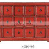 Wooden Design Home Use Chinese Red 15 Drawers Storage Cabient thumbnail-1