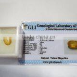 4.73 Carat Certified Natural Yellow Sapphire thumbnail-1