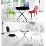 Hot Sell Round Oval Glass Dining Table Factory Sell Directly YY22 thumbnail-2