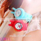 Pink Silicone Change Jelly Watch Face for Kids thumbnail-4
