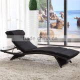 PE Rattan Wicker Outdoor Patio Pool Chaise Lounge Chair thumbnail-6