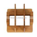 Practical Top Quality Kitchen Bamboo Pot Lid Holder thumbnail-4