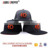 Custom Embroidered Snapback Cap Cheap Flat Bill Hat                        
                                                Quality Choice
