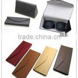 Brand new style leather folding case for sunglasses