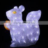 2015 New Design Christmas Decoration/cheap Decoration 3 D LED Christmas Acrylic Squirrel Motif Light thumbnail-1