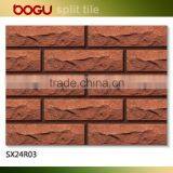 60x240mm Wall Facing Stereoscopic Extruded Cleaving Tiles