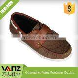 Kids Strong Stitch Leather Flat Sole Boat Shoes                        
                                                Quality Choice