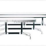 Square Conference Table, Computer Table,MFC Top Office Table CT-609 thumbnail-1