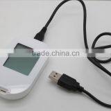 2015 New Design High Quality Big Screen Glucometer With PC-link USB Cable/ Precise Silver Strips/ No Pain Function Lancet Pen Quality Choice thumbnail-5