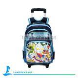 Wheeled Child School Trolley Bag Backpack Day Backpack With Wheels Child