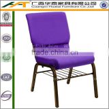 Commercial Auditorium Church Chair,Purple Color Church Chair