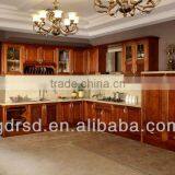 Solid Wood & Stainless Steel Kitchen Cabinet-G005 thumbnail-1